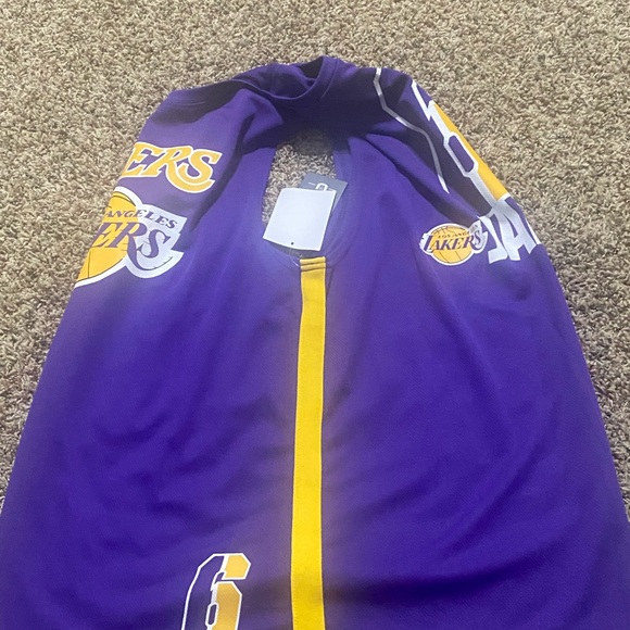 NBA LA Lakers LeBron James #6 Men’s Basketball Jersey Sleeveless XL. - Picture 4 of 9